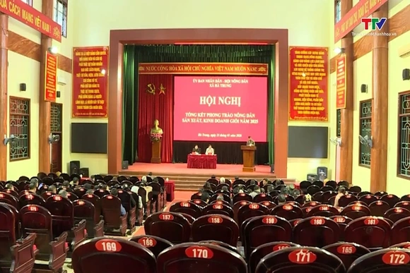 Xã Hà Trung có hơn 500 hộ nông dân đạt sản xuất kinh doanh giỏi các cấp