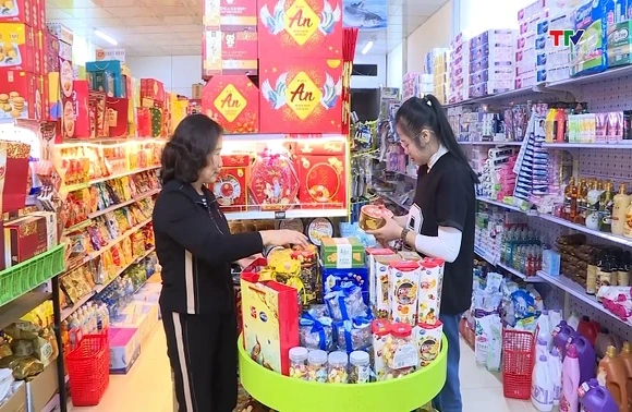Đẩy mạnh sản xuất và tiêu thụ hàng hóa dịp Tết