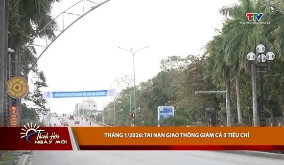 Tháng 1/2026: Tai nạn giao thông giảm cả 3 tiêu chí