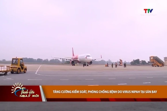 Tăng cường kiểm soát, phòng chống bệnh do virus Nipah tại sân bay