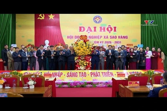 Đại hội Hội Doanh nghiệp xã Sao Vàng lần thứ I, nhiệm kỳ 2026 - 2031