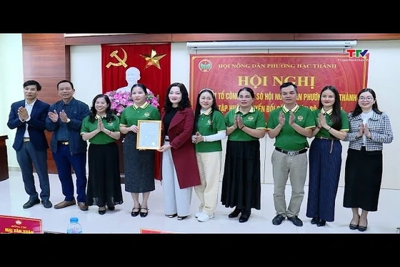 Hội nông dân phường Hạc Thành tập huấn chuyển đổi số