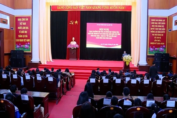 Xã Lưu Vệ xếp thứ 4 toàn tỉnh trong kỳ thi học sinh giỏi năm học 2025 – 2026