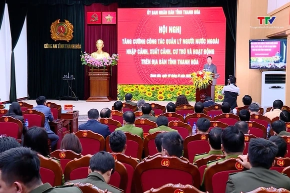 Tăng cường quản lý người nước ngoài nhập cảnh, xuất cảnh, cư trú và hoạt động trên địa bàn tỉnh