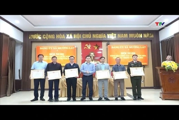 Xã Mường Lát tổng kết công tác cấp ủy năm 2025