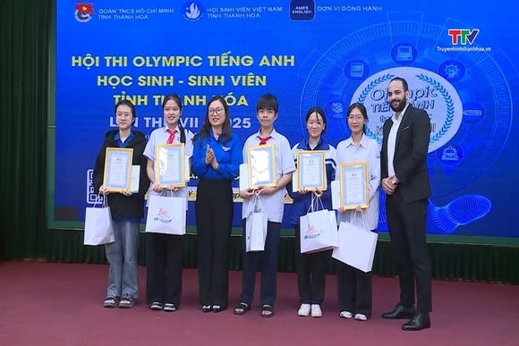 Olympic Tiếng Anh sân chơi trí tuệ cho học sinh, sinh viên Thanh Hoá