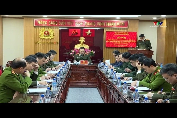 Triển khai nhiệm vụ bảo đảm an ninh, trật tự bầu cử đại biểu Quốc hội khóa XVI và đại biểu HĐND các 