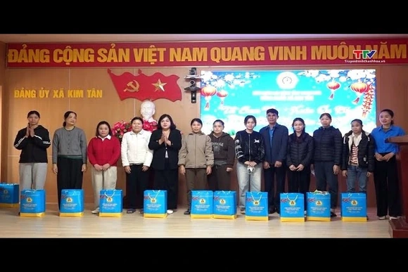 Công đoàn xã Kim Tân tổ chức 