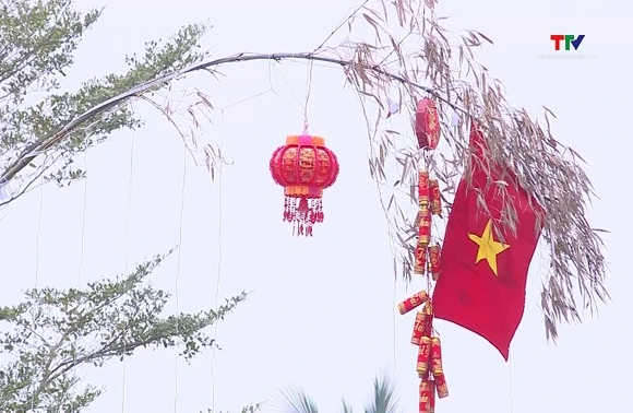 Cây nêu ngày Tết - Nét đẹp văn hóa mùa xuân