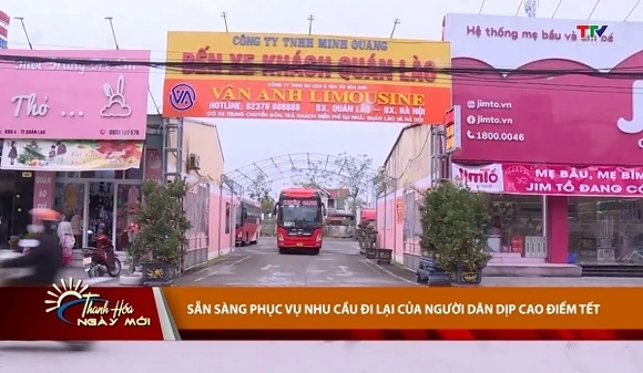 Sẵn sàng phục vụ nhu cầu đi lại của người dân dịp cao điểm Tết