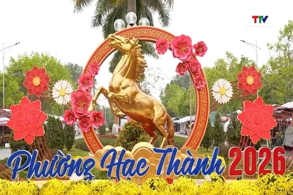 Phường Hạc Thành chỉnh trang đô thị đón Tết Nguyên đán