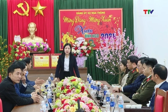 Chủ nhiệm Ủy ban Kiểm tra Tỉnh ủy kiểm tra tình hình sản xuất, đời sống Nhân dân tại xã Nga Sơn và N