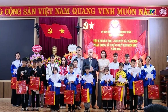 Xã Thường Xuân tổ chức Đại hội Hội Khuyến học và Tết Khuyến học 2026