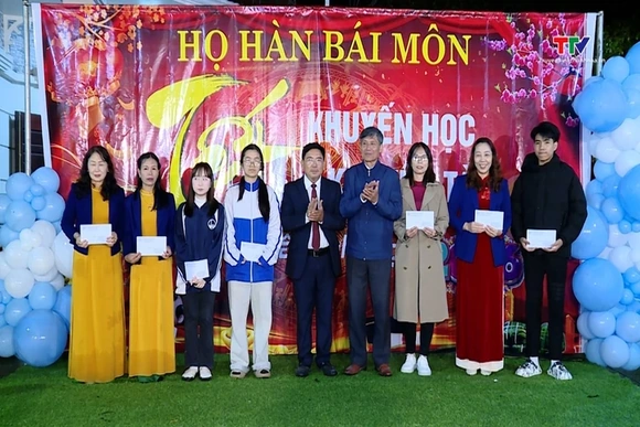 Dòng họ Hàn Bái Môn tổ chức tết Khuyến học - Khuyến tài xuân Bính Ngọ 2026