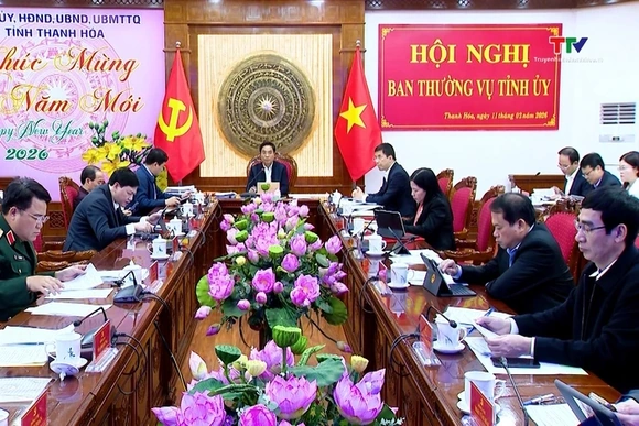 Hội nghị  Ban thường  vụ Tỉnh  ủy ngày 11/2