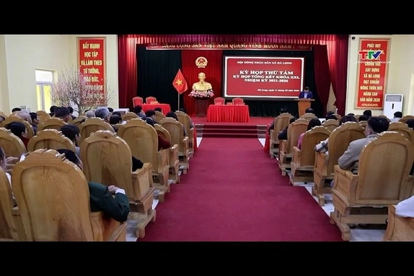 Hội đồng nhân dân xã Hà Long tổng kết nhiệm kỳ 2021 - 2026