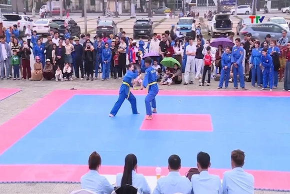 Hội diễn các Câu lạc bộ Vovinam tỉnh Thanh Hóa lần thứ XI