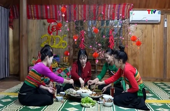 Mâm cơm ngày Tết nơi rẻo cao