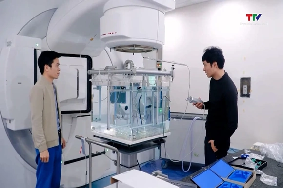 Bệnh viện Ung bướu Thanh Hóa lắp đặt máy xạ trị gia tốc hiện đại