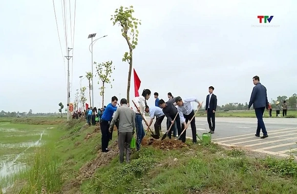 Thanh Hóa phấn đấu trồng trên 300.000 cây xanh dịp Tết trồng cây Xuân Bính Ngọ 2026