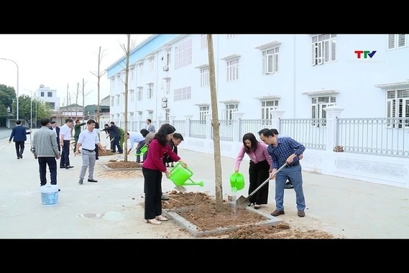 Xã Lưu Vệ phát động Tết trồng cây Xuân Bính Ngọ 2026