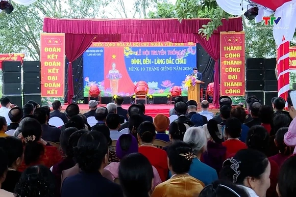 Lễ hội truyền thống đình và đền làng Đắc Châu