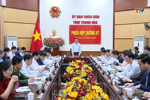 Phiên họp thường kỳ UBND tỉnh tháng 2