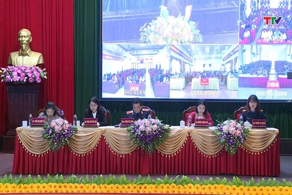 Các ứng cử viên đại biểu Quốc hội khoá XVI tiếp xúc cử tri đơn vị bầu cử số 5 ngày 28/02/2026
