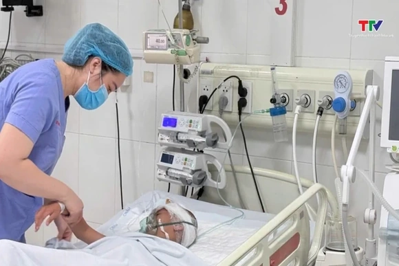 Cấp cứu thành công bệnh nhi bị chấn thương sọ não nặng