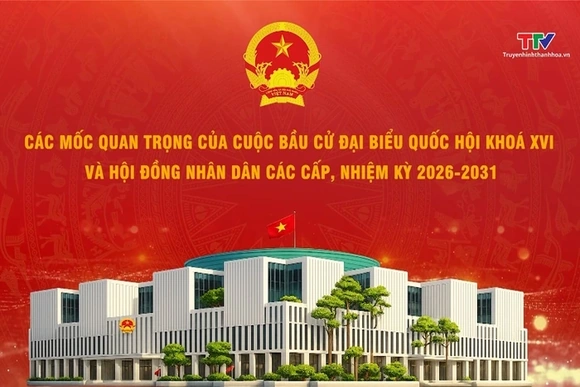 Các mốc quan trọng của cuộc bầu cử Đại biểu Quốc hội khoá XVI và Hội đồng nhân dân các cấp, nhiệm kỳ