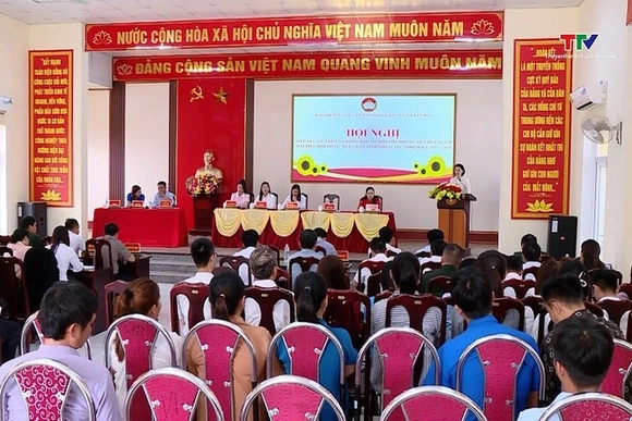 Ứng cử viên đại biểu HĐND tỉnh tiếp xúc cử tri đơn vị bầu cử số 9
