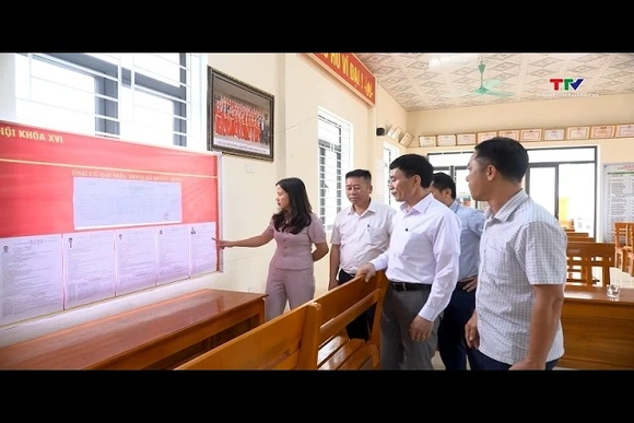 Xã Quảng Bình sẵn sàng cho ngày hội bầu cử