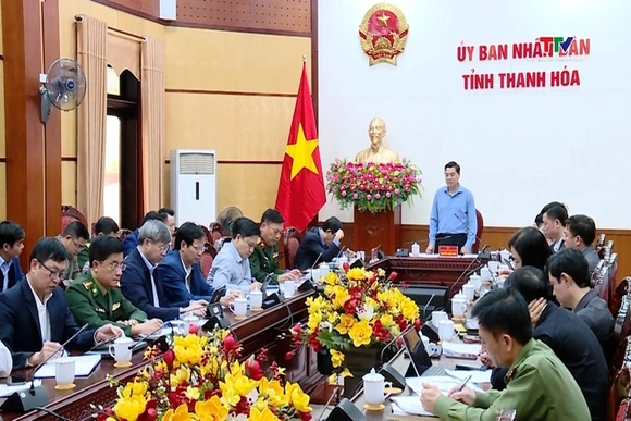 Đẩy nhanh tiến độ điều chỉnh Quy hoạch; chuẩn bị tốt các điều kiện tổ chức hội nghị xúc tiến đầu tư 