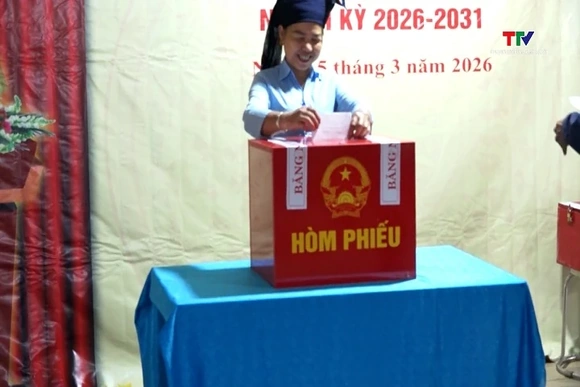 2.275 cử tri xã Bát Mọt tham gia Ngày hội bầu cử