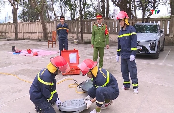 Đảm bảo an toàn cháy nổ tại các điểm bỏ phiếu