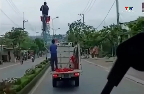 Cục Cảnh sát giao thông thông tin liên quan đến xe biển xanh vi phạm giao thông