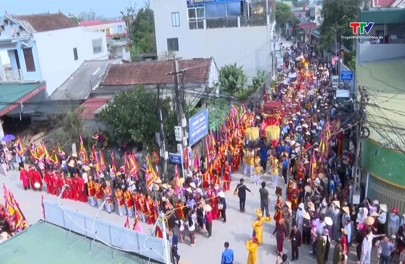 Lễ hội truyền thống làng Cổ Định, xã Tân Ninh