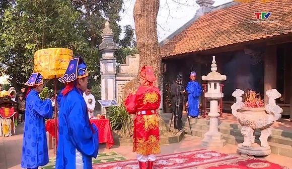 Rộn ràng lễ khai ấn Đền thờ Thái úy Lý Thường Kiệt, xã Hà Trung