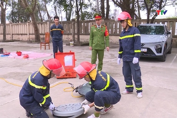 Đảm bảo an toàn cháy nổ tại các điểm bỏ phiếu