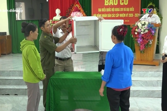 Xã Vân Du tổ chức diễn tập thử quy trình bầu cử