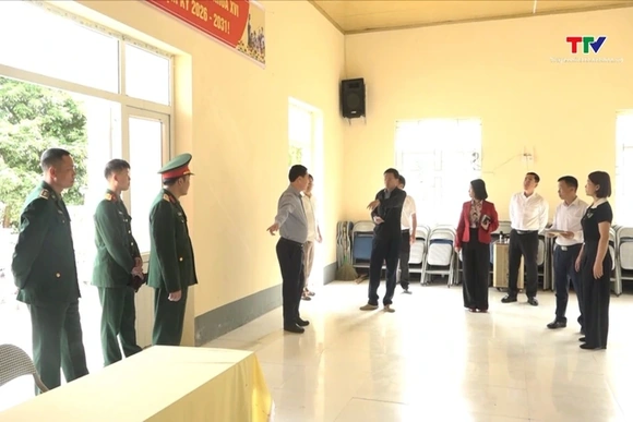 Mường Lát tăng cường kiểm tra công tác chuẩn bị bầu cử