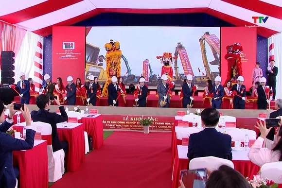 Khởi công Dự án Khu công nghiệp Thăng Long Thanh Hóa