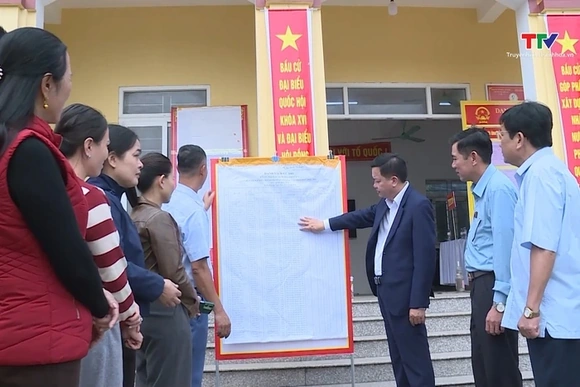 Thanh Hoá chốt danh sách cử tri, sẵn sàng cho ngày bầu cử