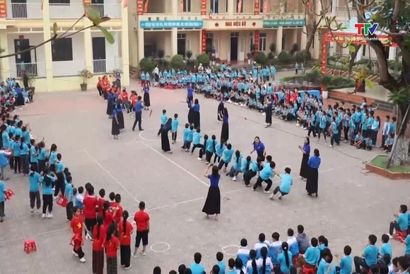 Xã Cẩm Thủy: Sôi nổi Ngày hội “Thiếu nhi vui khỏe – Tiến bước lên Đoàn”