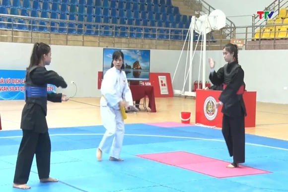 Gần 600 vận động viên tham dự Giải vô địch các câu lạc bộ Pencak Silat quốc gia năm 2026