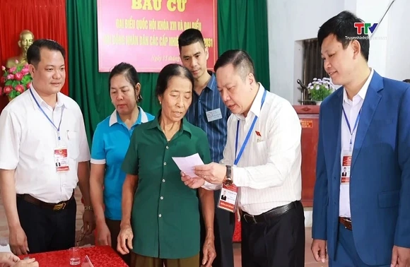 Xã Hà Long: Hơn 18 nghìn cử tri bầu cử