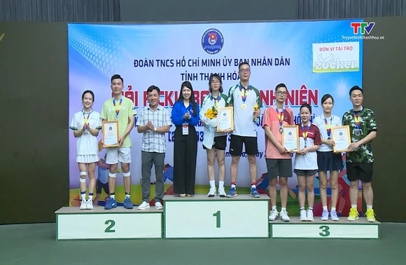 Sôi động Giải Pickleball cán bộ Đoàn UBND tỉnh chào mừng kỷ niệm 95 năm Ngày thành lập Đoàn TNCS Hồ