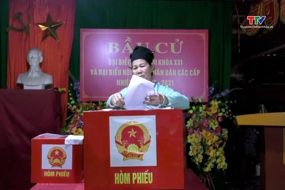 Hơn 8000 cử tri xã Linh Sơn tham gia bầu cử