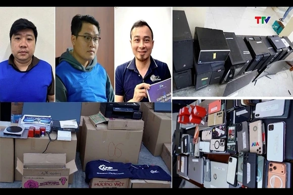 Liên tiếp triệt xóa 2 đường dây lừa đảo, chiếm đoạt tài sản quy mô đặc biệt lớn