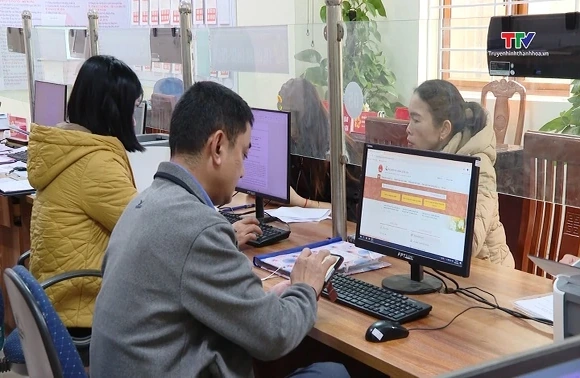 Xã Như Xuân đẩy mạnh số hóa để nâng cao chất lượng phục vụ